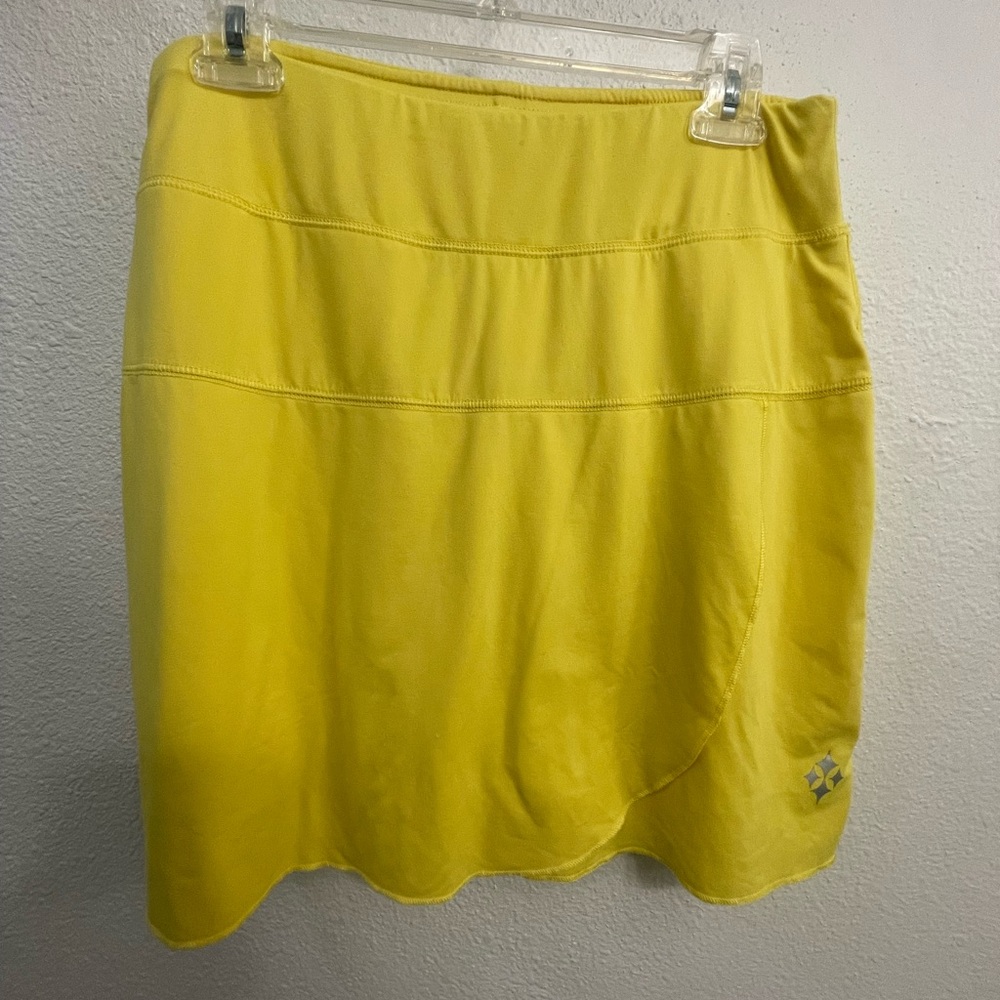 Jofit Vibrant Yellow Mini Skirt